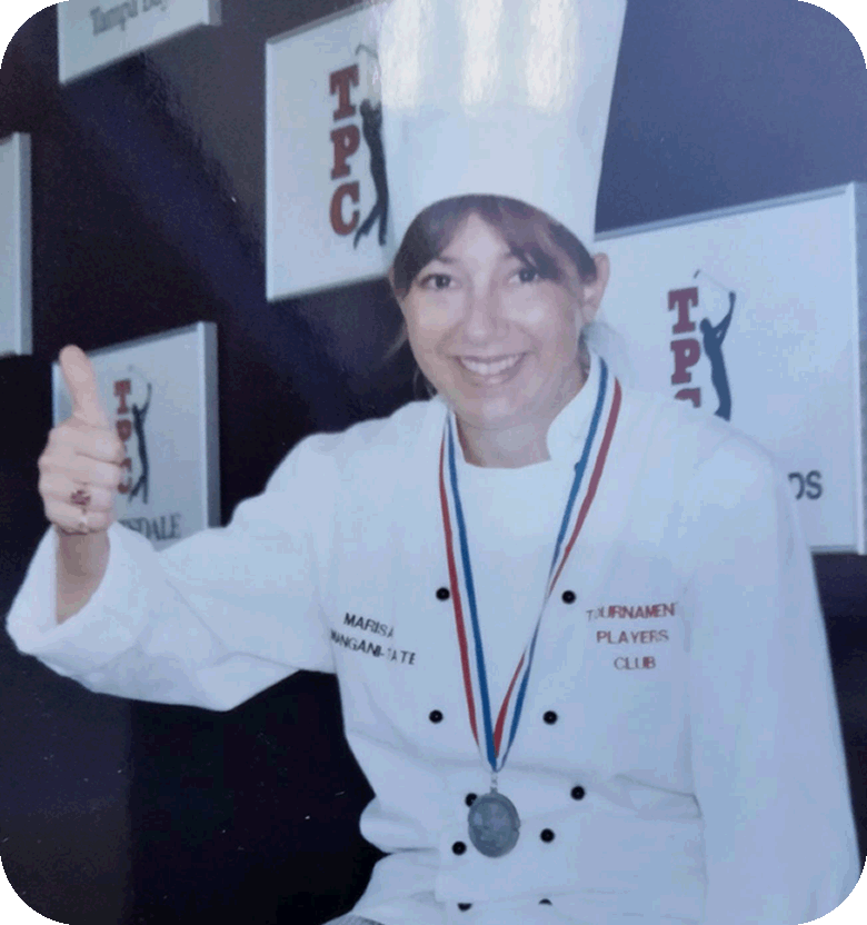 Marisa Mangani - Recipient of American Culinary Federation - Silver Medal
